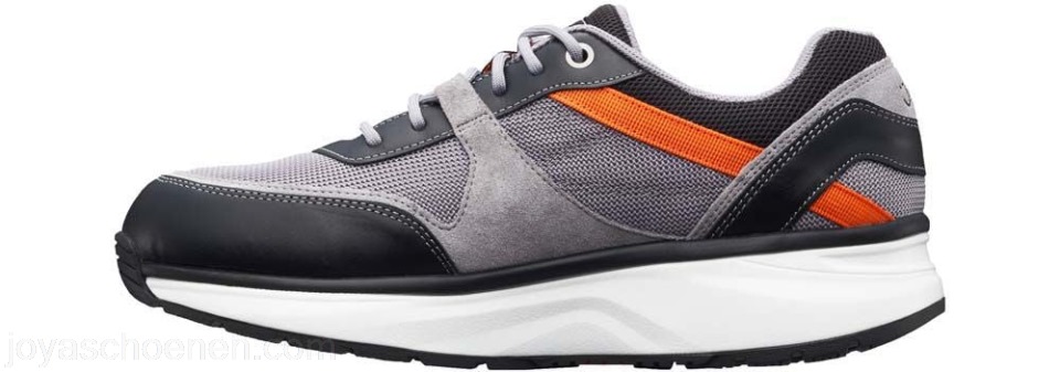 Joya Tony II Mode sneaker Heren – Grijs/Oranje
